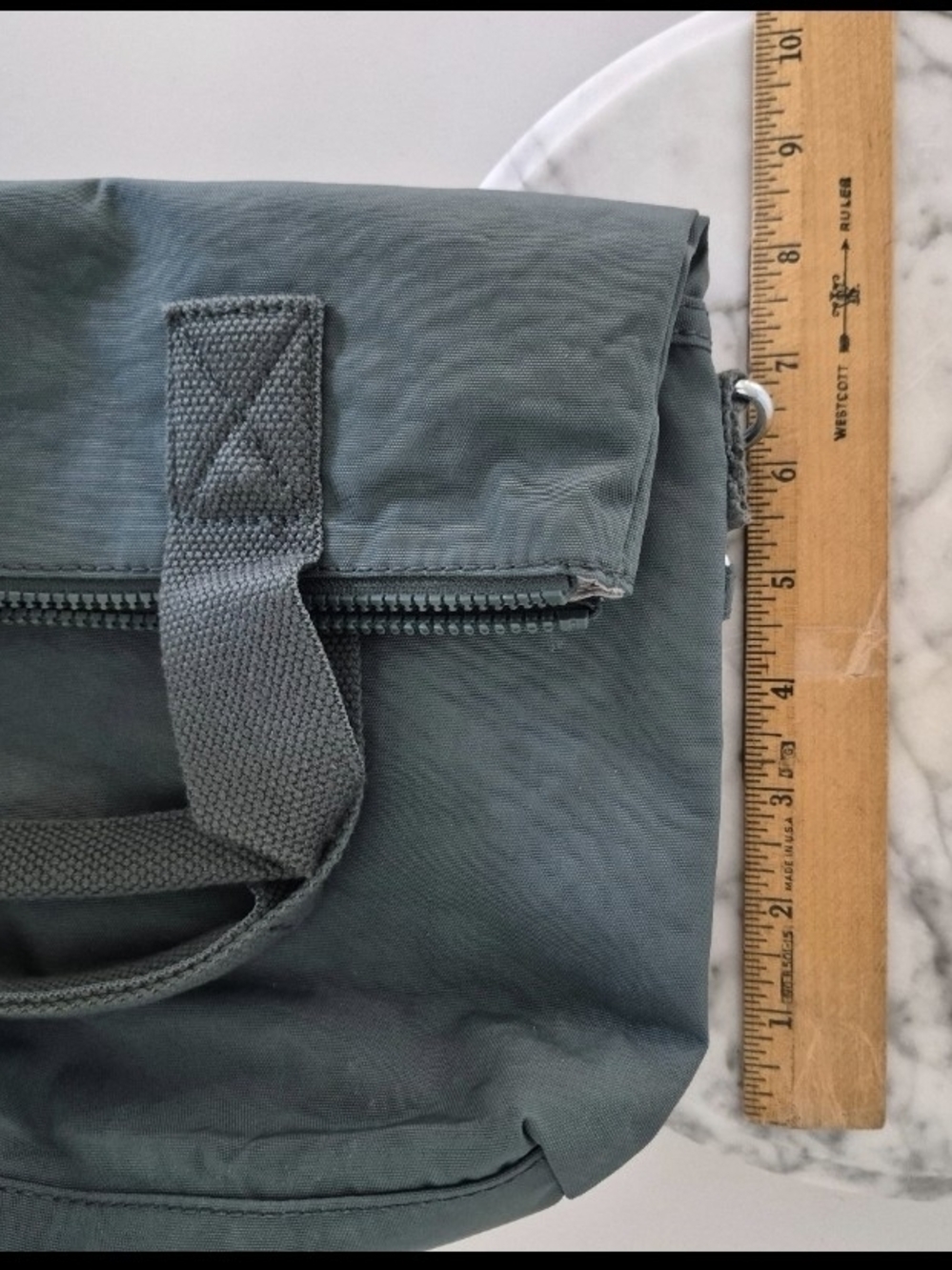 Kipling Crossbody Bag in Dark Green - Picture 4 of 6